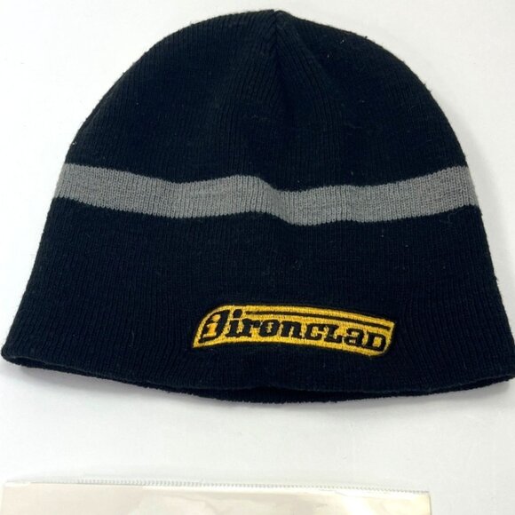 Ironclad Cold Condition Knit Black Beanie Hat  New  D154 - Picture 4 of 4